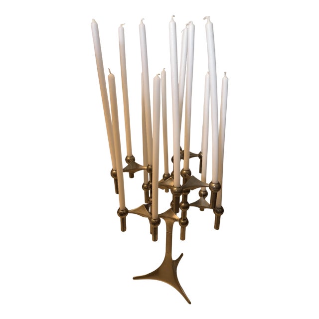 Vintage 15-Light Chandelier, 1960s For Sale