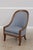 Baker Furniture Company Pair of Baker Walnut Spoon Back Lounge Chairs For Sale - Image 4 of 14