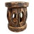 Vintage Bamileke Burn Stool Table For Sale