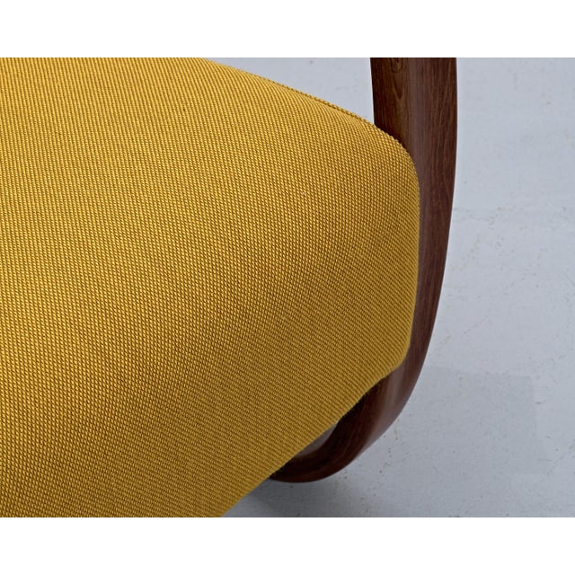 Fabric H-269 Kvadrat Armchair from Jindrich Halabala, 1940s For Sale - Image 13 of 18