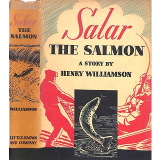 "Salar the Salmon" Book 1936 Williamson, Henry For Sale