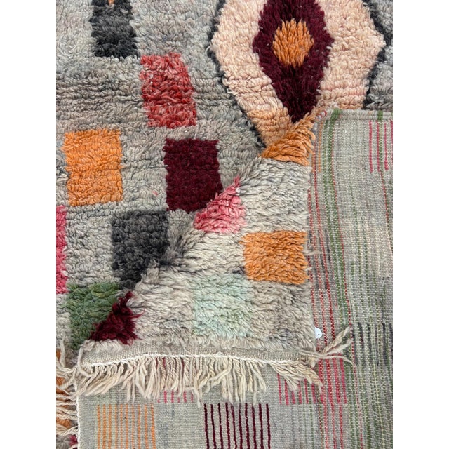 Ndmade Moroccan Boujad Wool Rug For Sale - Image 10 of 10