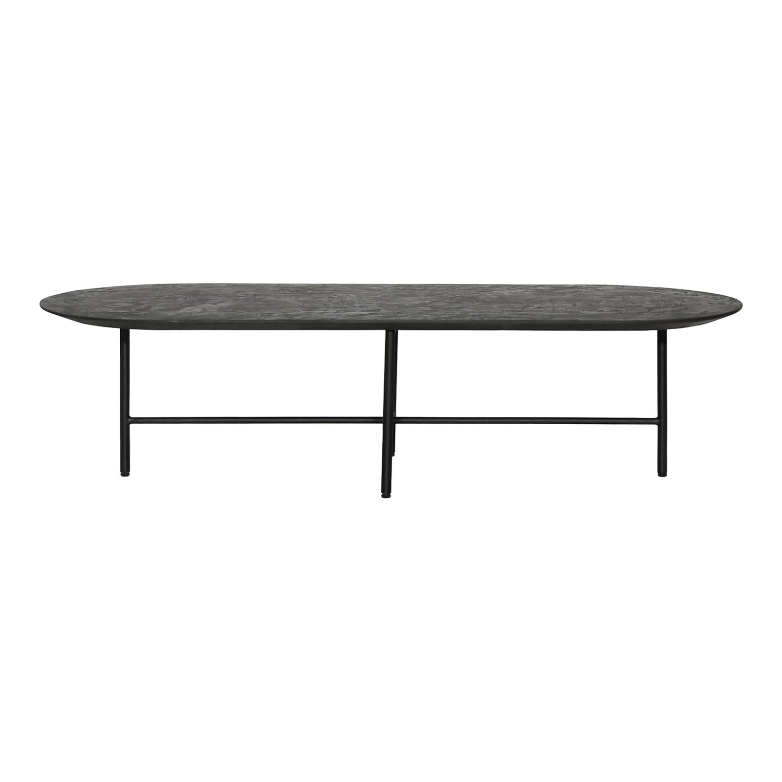 New! Oval Coffee Table Black Espresso