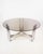 Silver Vintage Coffee Table with Smoked Glass Top, 1970s For Sale - Image 8 of 18