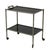 Vintage Service Trolley in Aluminium and Glass, Italy, 1960s For Sale - Image 9 of 9