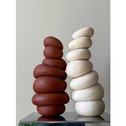 Modder Holding It Together Ceramic Sculpture by Françoise Jeffrey For Sale - Image 9 of 10