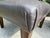Animal Skin King Hickory Gray Leather Nailhead Ottomans, a Pair For Sale - Image 7 of 12