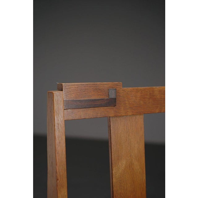 Brown Art Deco Side Chair, 1930s For Sale - Image 8 of 18