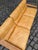 Three-Seater Sofa in Yellow Genuine Leather and Wood by Rolf Benz For Sale - Image 3 of 11