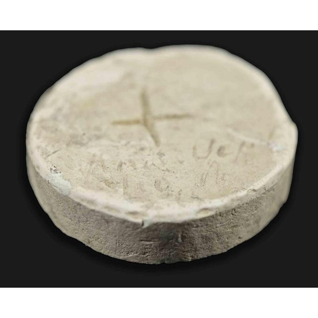 Italian Plaster Coin Cast by Aurelio Mistruzzi, 1940s For Sale - Image 3 of 5