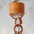 Beige Mid-Century Modern Handcrafted Pendant Lamp in the style of Louis Sognot, 1960s For Sale - Image 8 of 10