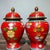 Pair of Vintage Chinese Cloisonné Enamel "Dragon & Phoenix" Covered Jars With "Xuan" Mark For Sale - Image 4 of 9