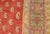 Red Antique Turkish Oushak Rug With All-Over Design With Red, Light Green and Gold 10'7"x15'0" For Sale - Image 8 of 12