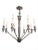 Mid-Century Modern Mid 20th Century French Eight Arm Cast Detailed Nickeled Bronze Chandelier, G.Capon For Sale - Image 3 of 12