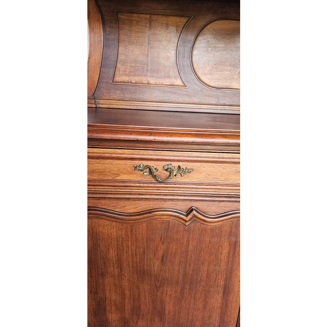 Antique French Cabinet, Rococo Style, Buffet Deux Corps, For Sale - Image 15 of 18