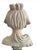 French Neoclassical Marble Bust on Marble Base For Sale - Image 4 of 6