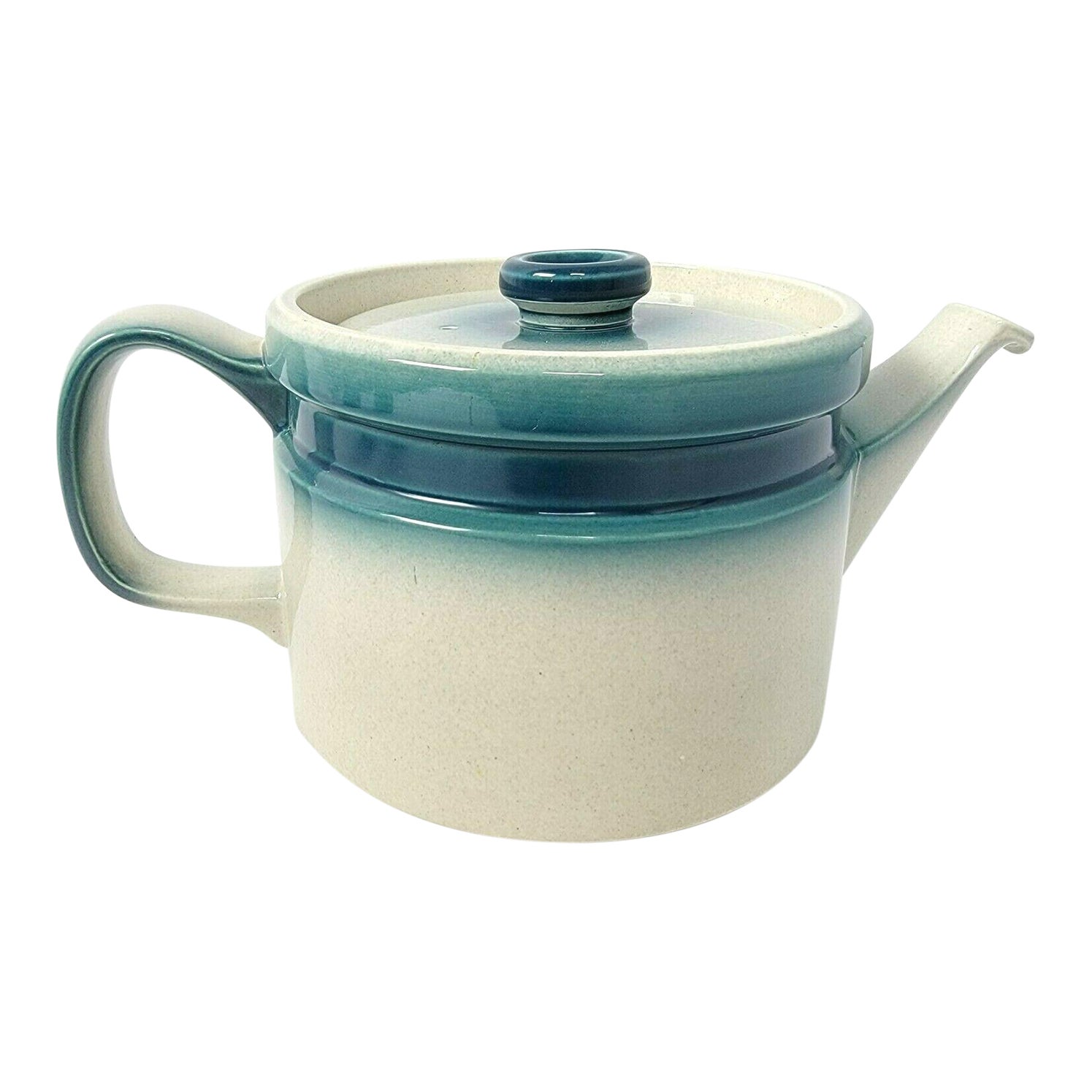 Late 20th Century Wedgwood Blue Pacific Teapot Made in England Chairish