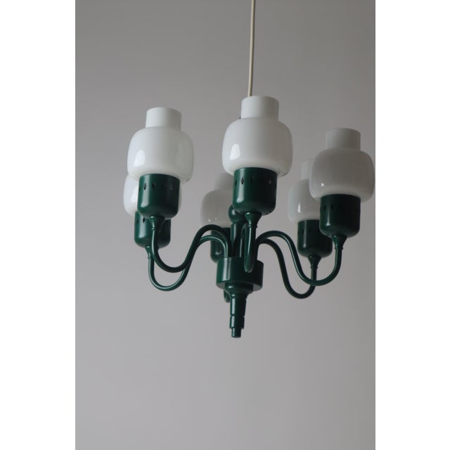 Green Ceiling Lamp Modell T-526 by Hans-Agne Jakobsson for Hans-Agne Jakobsson Ab Markaryd, 1950s For Sale - Image 12 of 18