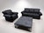 Loom Shadow Heritage Black Leather Sofa For Sale - Image 12 of 12