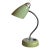 Vintage Mid-Century Modern Lime Green and Chrome Gooseneck Desk Lamp For Sale