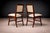 Set of 2 Chairs in Caviuna wood & Leather, Forma, 1950s - Lot 176 For Sale In New York - Image 6 of 12