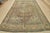 An authentic vintage traditional Tabriz rug hand-knotted with an all-wool pile on a cotton foundation. This oriental rug...