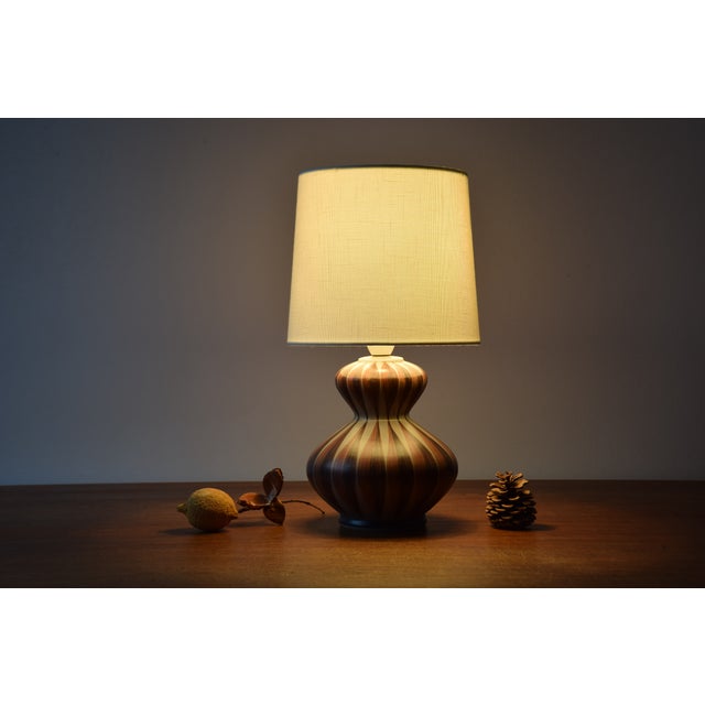 Danish Sculptural Table Lamp by Eva & Johannes Andersen, 1960s For Sale - Image 3 of 13
