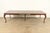 Wood Romweber Style Georgian Walnut and Burl Wood Extension Dining Table, Newly Refinished For Sale - Image 7 of 17