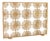Brilliant Gold Halo Fireplace Screen For Sale