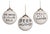 White Opaline Grocery Pendant Lights, 1930s, Set of 3 For Sale