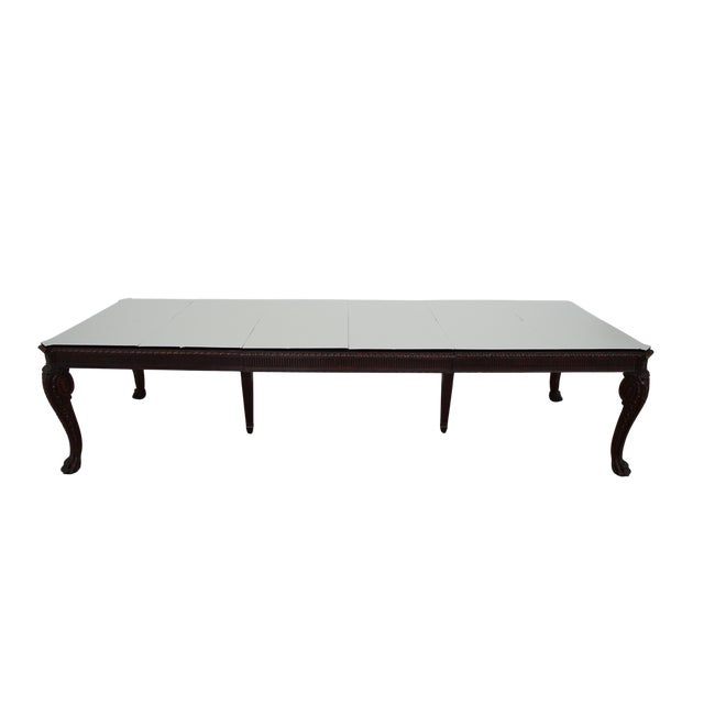 Maitland Smith Chippendale Extension Dining Table For Sale - Image 11 of 17