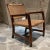 Clara Porset Style Armchair, Red Pine Wood & Seagrass, Mexico, 1940s For Sale - Image 13 of 14