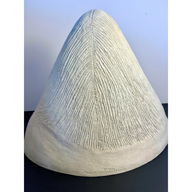 Austin Productions La Madre Sculpture – Acoma Series, Signed 1983 – Bonded Stone Modernist For Sale In Denver - Image 6 of 10