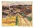 Helge Cardell, Scandinavian Landscape, 1950s, Oil on Panel, Framed For Sale