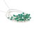 Natural emerald 3.53cts & diamond 0.84cts pendant in 18k gold For Sale - Image 11 of 18