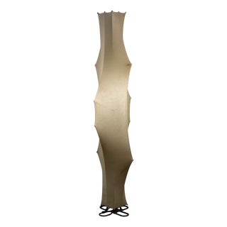 Vintage Ghost Resin Floor Lamp by Tobia Scarpa for Flos, 1970s For Sale