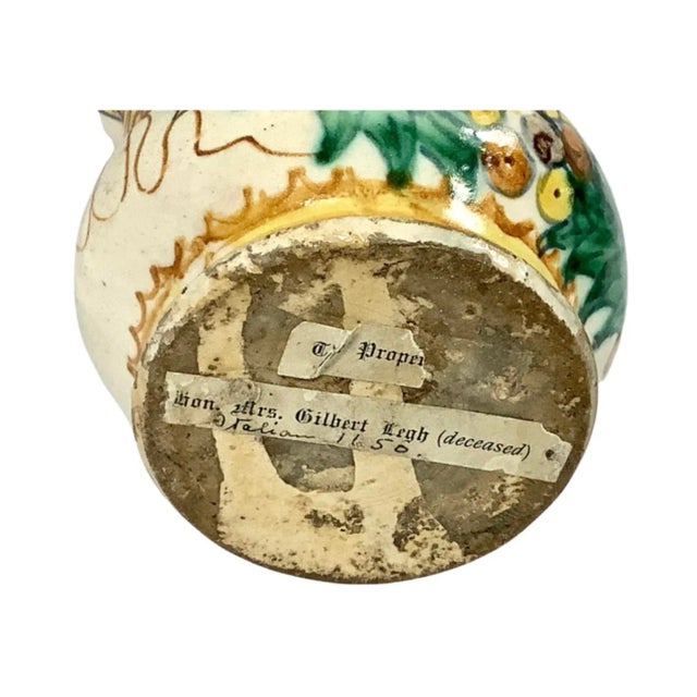 Ceramic 17th Century Italian Faience Apothecary Jar For Sale - Image 7 of 10