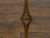 19th-Century English Bronze Andirons with Gothic Details and Heart Finials For Sale - Image 11 of 12