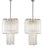 Large Hanging Light by Toni Zuccheri for Venini, 1970s, Set of 2 For Sale