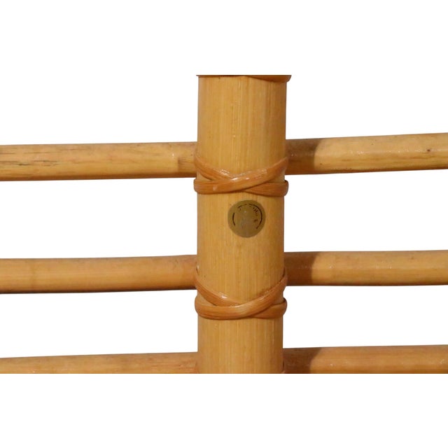 Mid 20th Century Bamboo Loveseat For Sale - Image 14 of 18