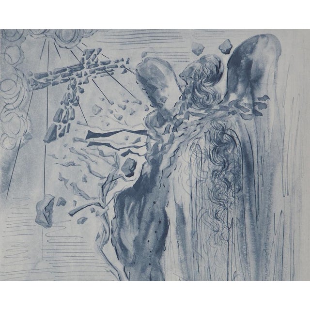 Salvador Dali, Paradis 12: L'Eclat des corps glorieux, Heliogravure and Etching For Sale - Image 6 of 7