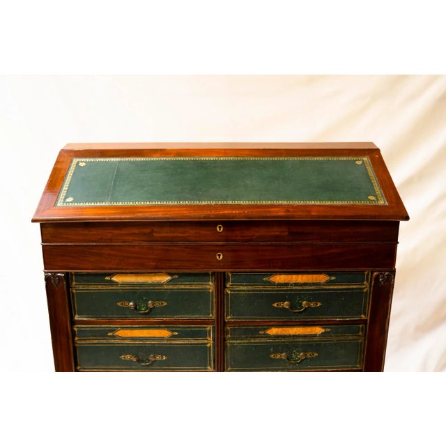 Traditional Late 19th Century Standing Desk With Carton Drawers For Sale - Image 3 of 7