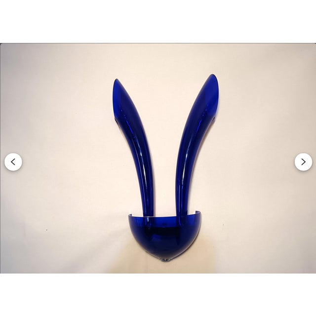 Glass Murano Glass Wall Sconce by Seguso, 1990s For Sale - Image 7 of 10