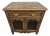 Baker Furniture Burlwood French Nightstand For Sale