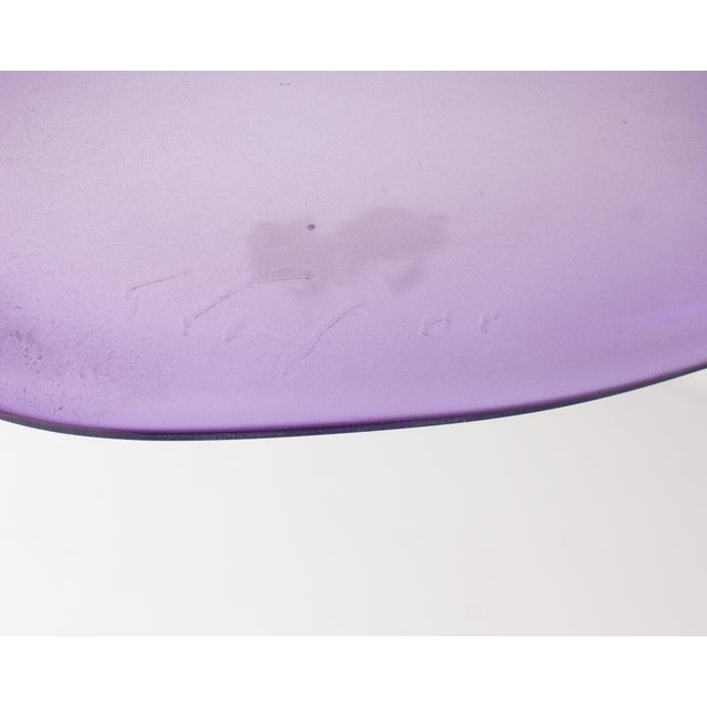 Postmodern Stephan Cox 2000 Postmodern Art Glass Vase For Sale - Image 3 of 6