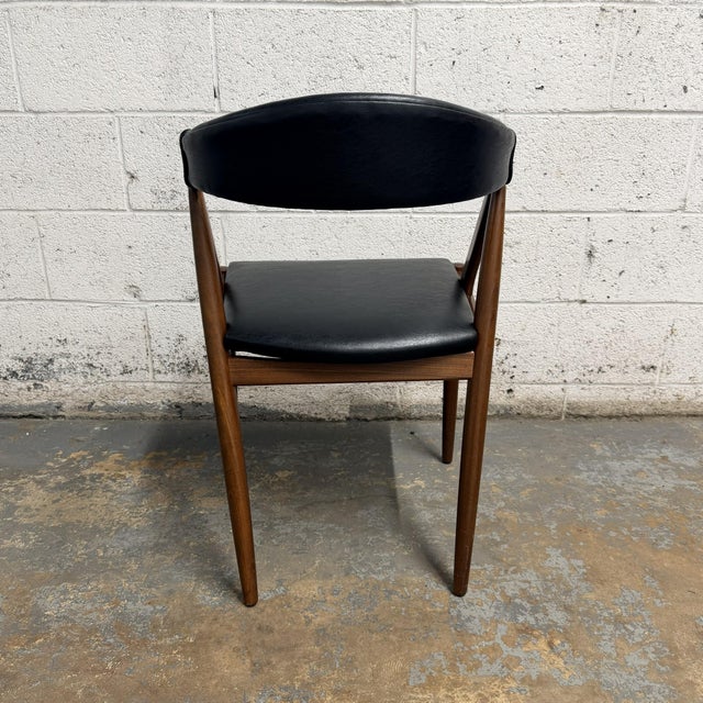 Set of 6 Kai Kristiansen Attributed Model 31 Danish Modern Teak Dining Chairs, Schou Andersen 1960's For Sale - Image 9 of 14