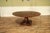 American 54 to 70 Inch Round Mahogany Jupe Table With Turned Column Base & Self-Storing Leaves, an Ap Exclusive by AntiquePurveyor For Sale - Image 3 of 16