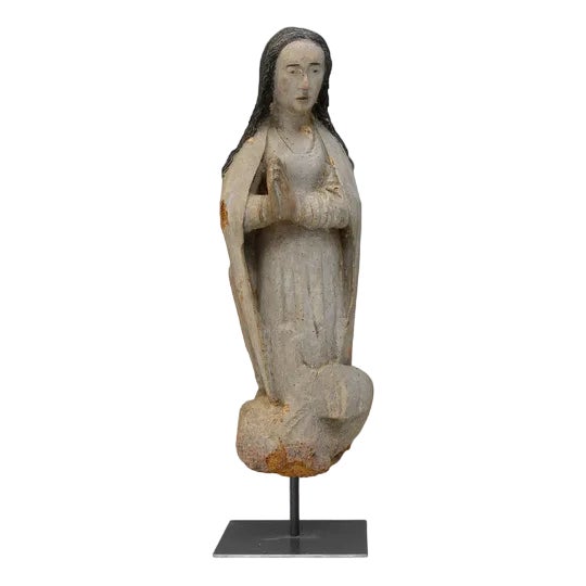 Religious Figure, 1800, Pine For Sale