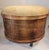 Rustic 19th Century Suede Top Drum Ottoman For Sale - Image 3 of 8