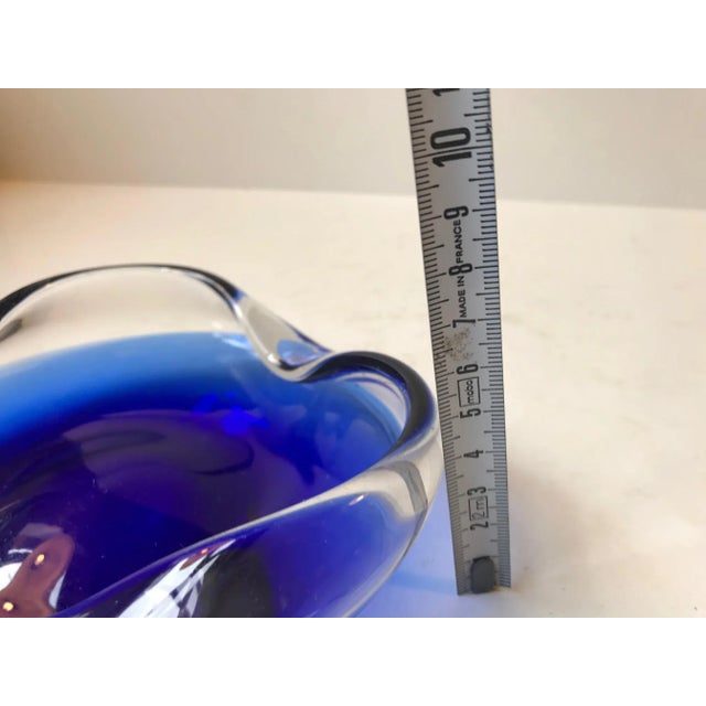 1970s Blue Murano Dish from Seguso, 1970s For Sale - Image 5 of 7